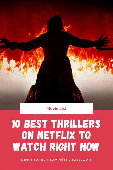Best Thrillers On Netflix To Watch Right Now Movie List Now