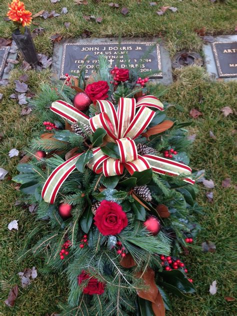 Small flags during the holidays. Pin by John Dorris on billy | Cemetery decorations ...