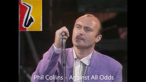 Against All Odds Phil Collins Altsax Cover YouTube