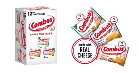 Combos Variety Pack Fun Size Baked Snacks 12 Count Only 474 Shipped