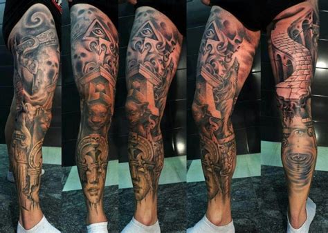 Awesome Leg Tattoo Leg Tattoos Pinterest Tattoos And