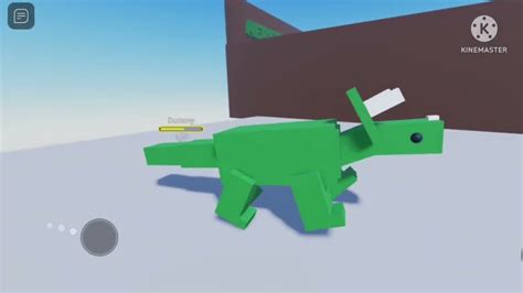 Triceratops And Giganotosaurus Remodel Blocky Dinosaur Roblox Youtube