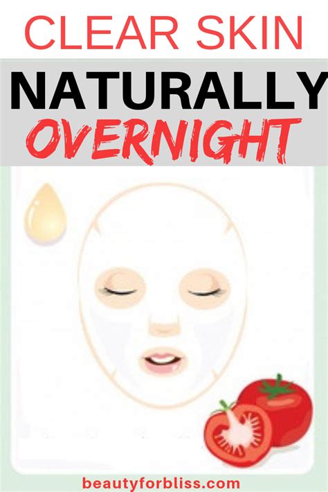 This Is The Best Way To Get A Clear Skin Naturally Overnight At Home