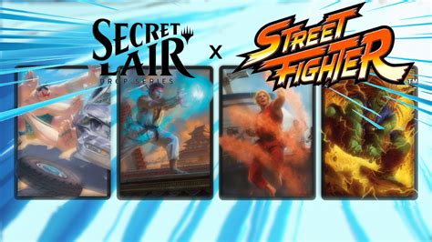 Street Fighter Reveló Las Cartas De Su Crossover Con Magic Gamers Unite