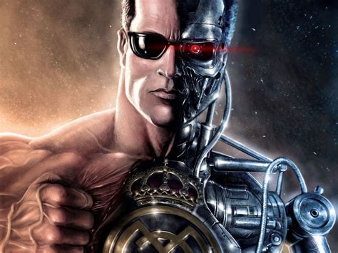Movies Cyborg Terminator Artwork Wallpapers Hd Desktop And Mobile
