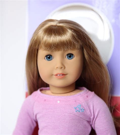 American Girl Doll 51 Blond Hair Bangs Blue Eyes Light Skin New Current