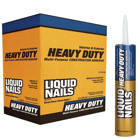 Liquid Nails 28 Oz Heavy Duty Construction Adhesive Lnp 903 The Home