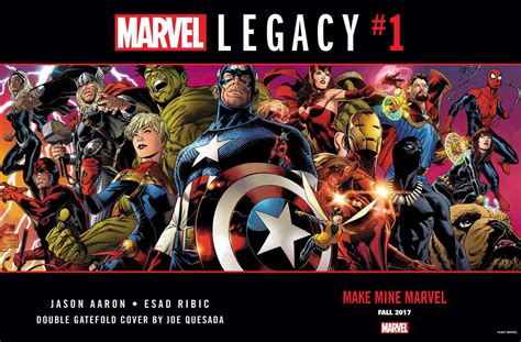 Solicitations Marvel Legacy 1 Arrives In September — Major Spoilers
