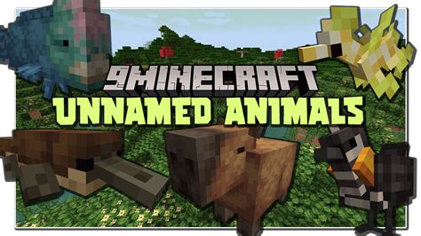 Unnamed Animals Mod 1165 Creatures Minecraft