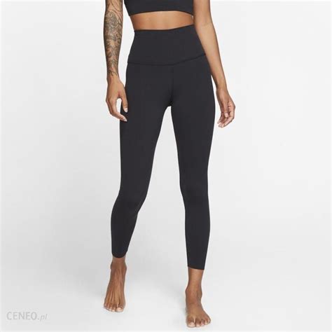 Nike Damskie Legginsy Z Wysokim Stanem I Kieszeni Nike Yoga Luxe Czer Ceny I Opinie