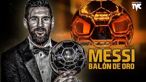 Oficial Messi Ganó Su Sexto Balón De Oro 2019