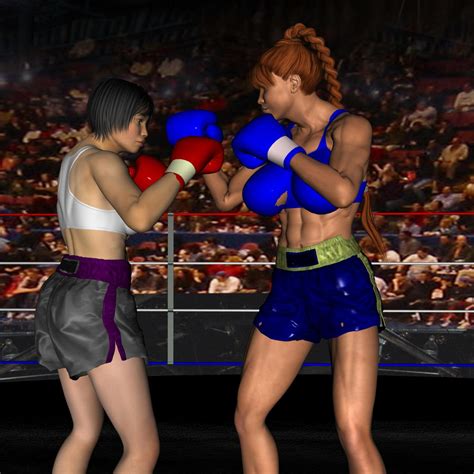 3d Female Boxing On Female Boxing Deviantart