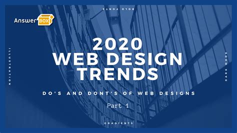 The Ultimate Web Design Trends In 2020 Part 1