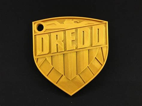 Planet Replicas Judge Dredd Badge Scale Collectible Prop By Jock Reproductions