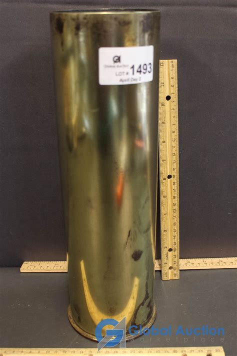 Canadian Military 105mm Shell Casing