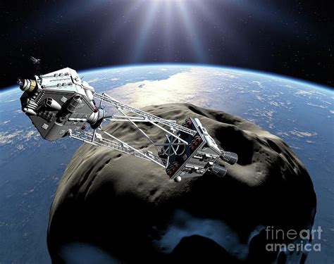 Asteroid Mining In Space