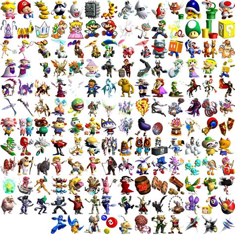 Various Trophies In Smash 4 3ds Version Batch 1 Super Smash