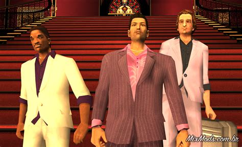 Vc Tommy Vercetti 80s Hd Suits Player Remasterizado Mixmods