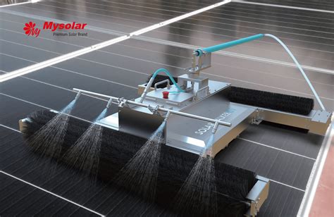 Solar Panel Cleaning Robot Solar Farm Cleaner Robot