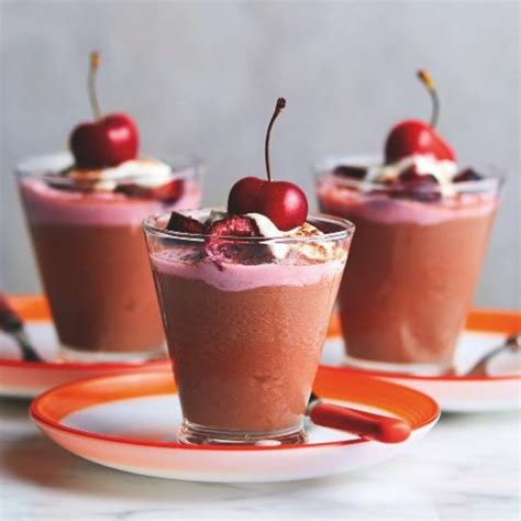 Sw Recipe Chocolate And Cherry Pots Best Slimming World