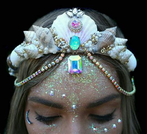 Shell Crowns Seashell Crown Mermaid Crafts Handmade Mermaid Diy