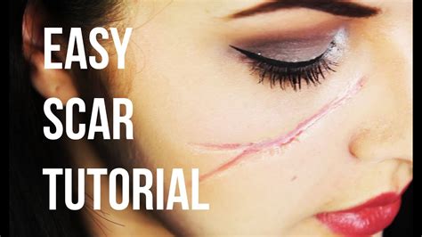 How To Do Fake Scar Makeup Makeupview Co