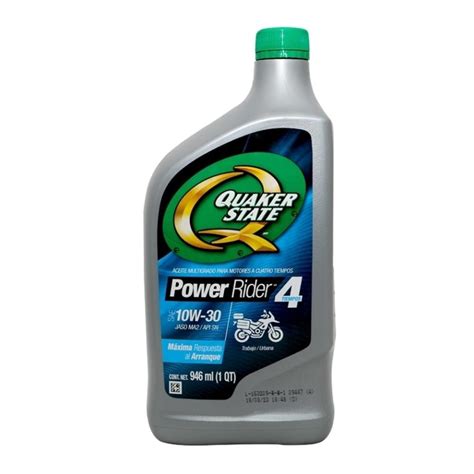 Aceite Para Motos Quaker State De Cuatro Tiempos De 946 Ml Walmart