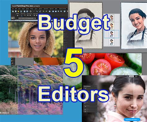 The 5 Best Photo Editing Software From Free To 99 Shutterbug