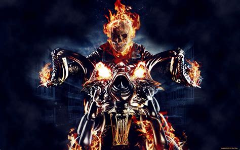 Ghost Rider Bike Wallpapers Wallpaper Cave