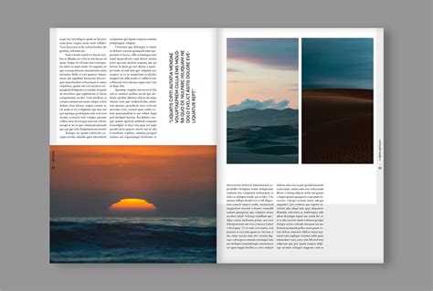 Classic Magazine Templates Layout A4us Templatemonster