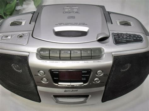 Lenoxx Sound Am Fm Cd Player Cd102 Digital Audio Portable Stereo