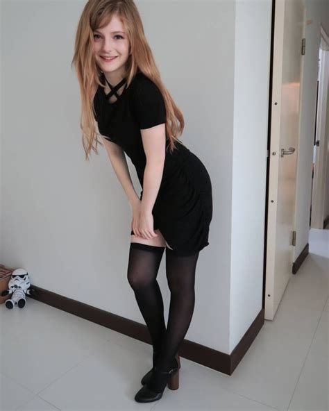 Tight Black Dress Pt2 Rellafreya