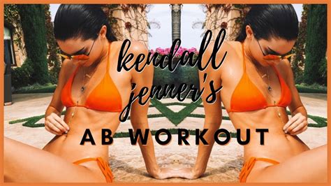 KENDALL JENNER S AT HOME AB WORKOUT MIN TOTAL ABS YouTube