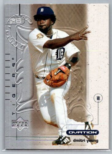 2002 Upper Deck Ovation 19 Dmitri Young Detroit Tigers Baseball Card