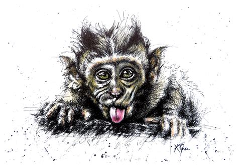 This is because there is no generic way of drawing it. Meet cheeky monkey, he is the first to feature in a collection of silly animal cards, prints and ...