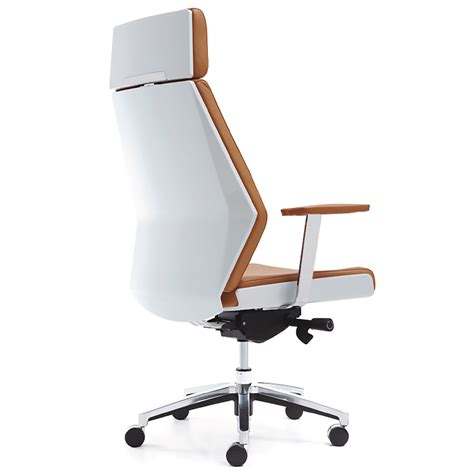 Ceo High Back Executive Chair Tan Leather Value Office Furniture