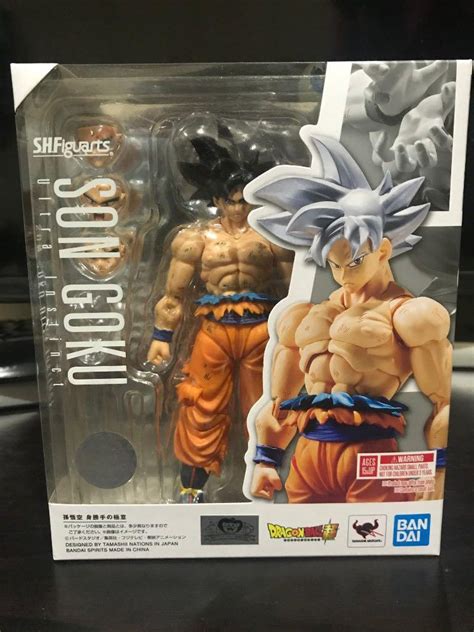 Sh Figuarts Ultra Instinct Goku Black Hair Custom Hobbies And Toys Toys And Games On Carousell