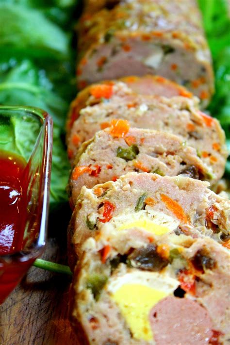 This search takes into account your taste preferences. Baked Embutido, Filipino-Style Meatloaf - Recipes