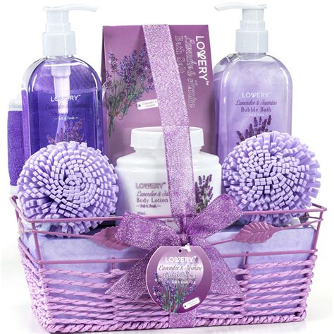 lavender and jasmine spa bath and body t set lovery