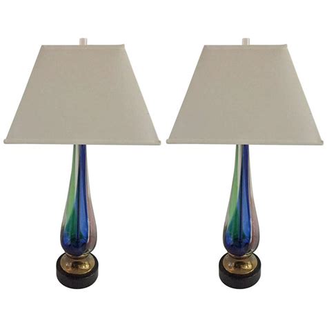 Get free shipping on qualified glass table lamps or buy online pick up in store today in the lighting department. Pair of Murano Venetian Vintage Colored Glass Extra Large ...