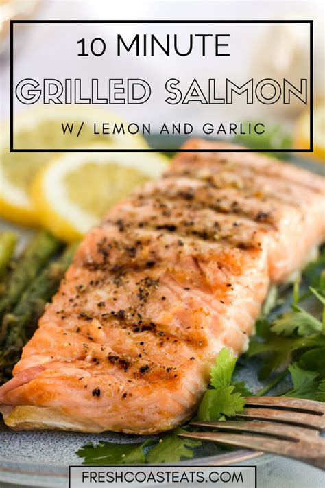 Quick And Easy Simple Simple Grilled Salmon Fresh Coast Eats Recipe