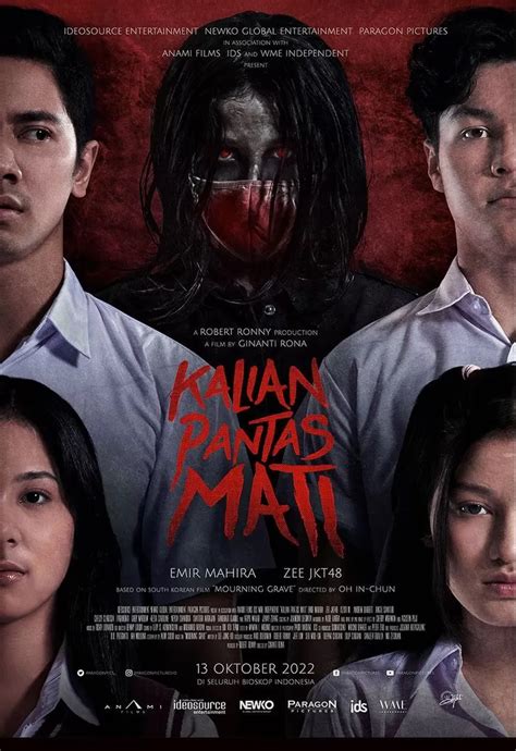 Film Horor Yang Diperankan Zee JKT Kalian Pantas Mati Resmi Tayang Pada Oktober