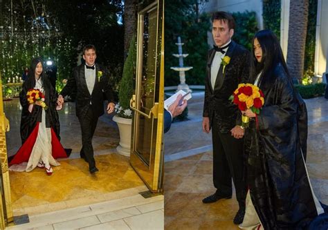 Nicolas Cage Marries For The 5th Time Pics Of Wedding With Girlfriend