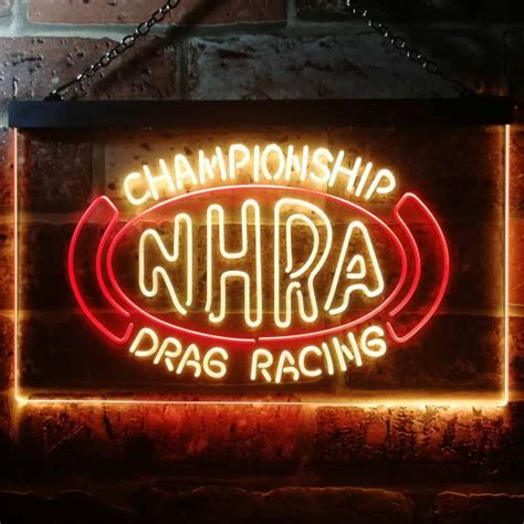 Nhra Drag Racing Championship Neon Like Led Sign Fansignstime