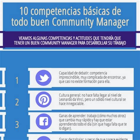 10 Competencias Básicas De Todo Buen Community Manager