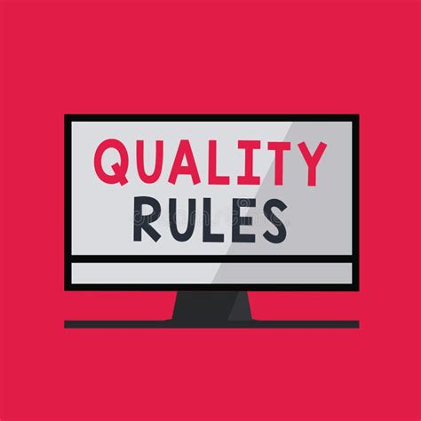 Handwriting Text Writing Regulations Rules Concept Meaning Standard