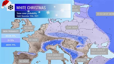 Snow Forecast Across Europe For Christmas 2021