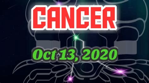 Your emotional safety and security are your primary concerns today, particularly if you've recently experienced troubling love life circumstances that have left you frazzled, rattled, or exhausted. Cancer Zodiac 411 Oct 13, 2020 - Cancer Star Ratings ...