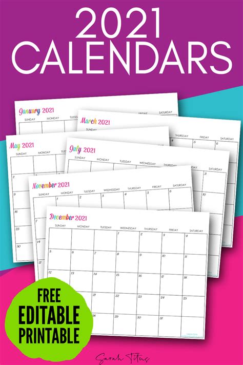 Free Editable Calendars In Word January Editable Calendar