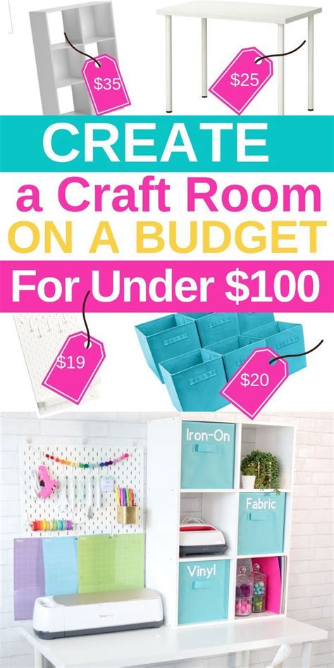 I bought a cricut expression machine for like $7. Create A Cricut Craft Room On A Budget | EasyPress 2 ...